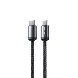 Cablu Wekome WDC-35 Raython Gen2 PD65W Super Fast Charging Data Cable Type C to Type C [Black]